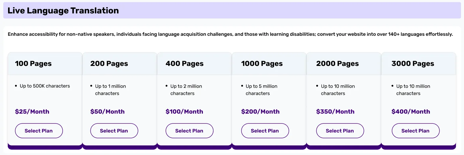 live-language-translation-select-plan