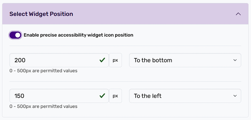 website accessibility widget icon